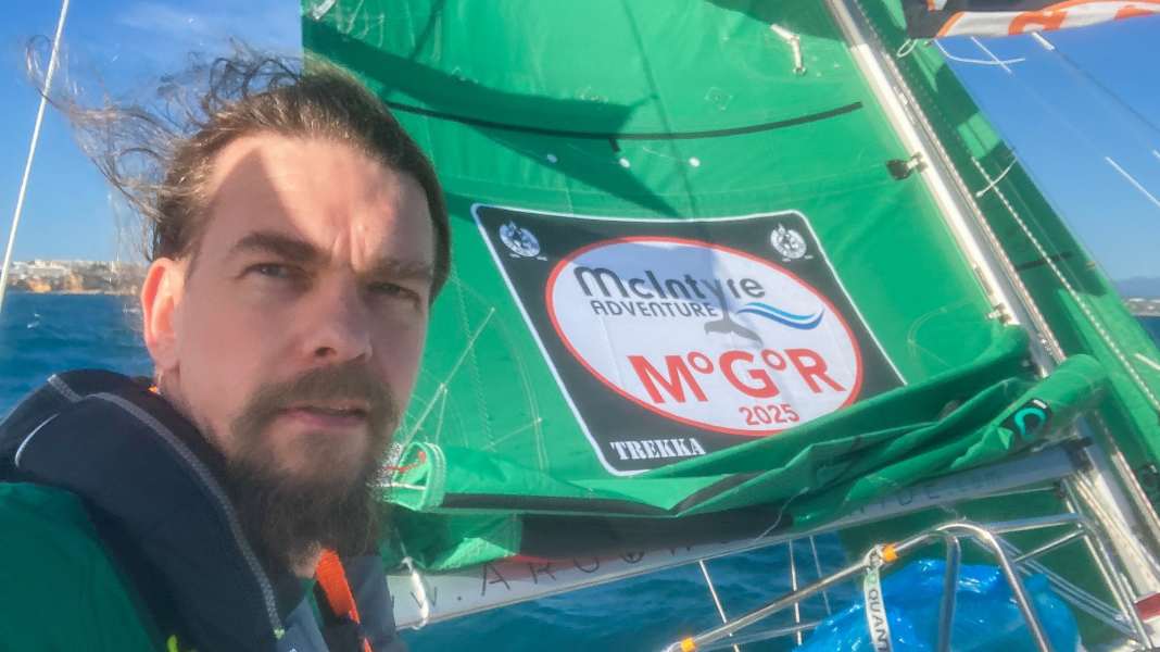 Globe 5.80 Transat : un participant allemand arrive à Lanzarote