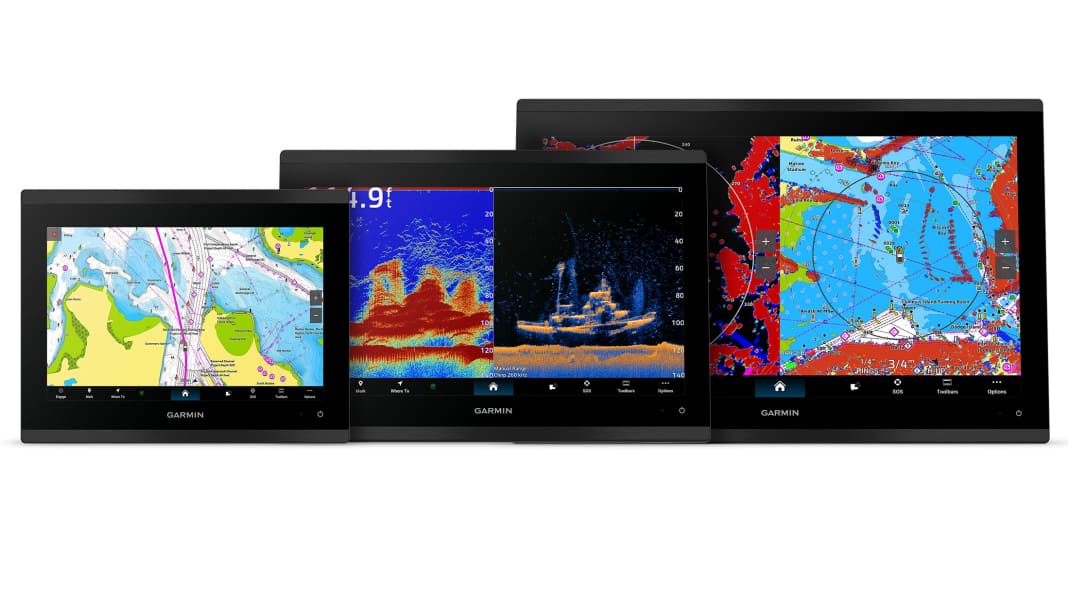 Elektronik: GPSMAP 9000 Serie, Garmin schrumpft seinen Premium-Kartenplotter, jedenfalls ein bisschen