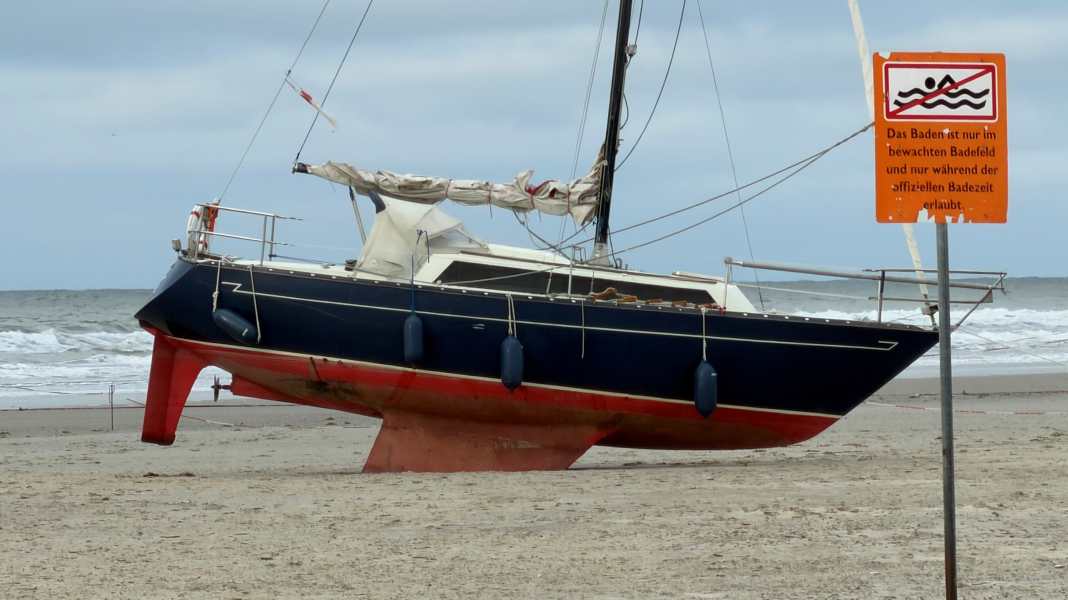 Distress at sea: Sailor stranded on Norderney following a second incident