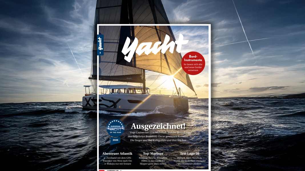 YACHT 4/2026 : Les meilleurs yachts d'Europe et les meilleurs ports d'Allemagne