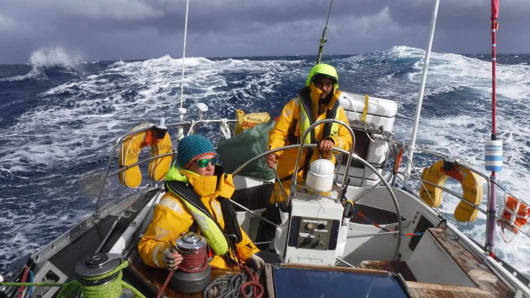 Ocean Globe Race: "Ben preparati, 55 nodi di vento non sono un problema".