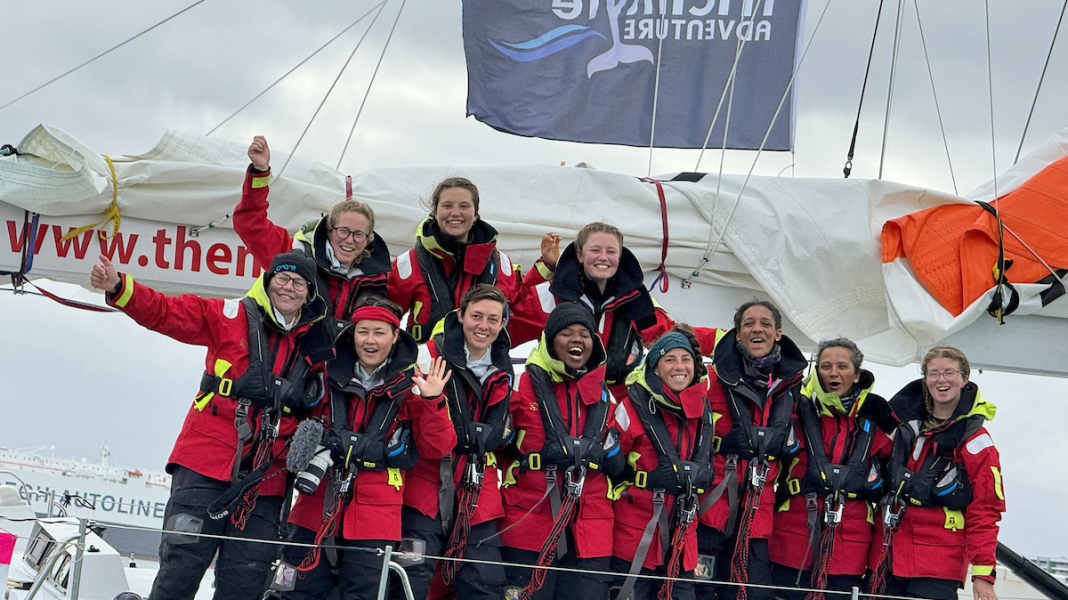 Ocean Globe Race: Women's crew on "Maiden" wins the race around the world