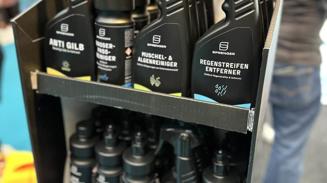 Reinigungsmittel: Pflegemittelserie mit sieben Produkten von Sprenger