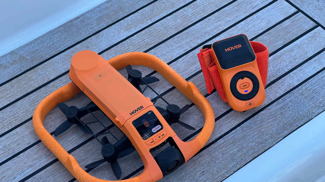 HoverAir Aqua: Wasserdichte Foto-Drohne für Wassersportler ausprobiert