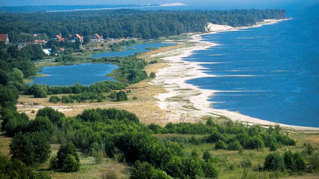 Parcs nationaux de la mer Baltique : l'isthme de Courlande