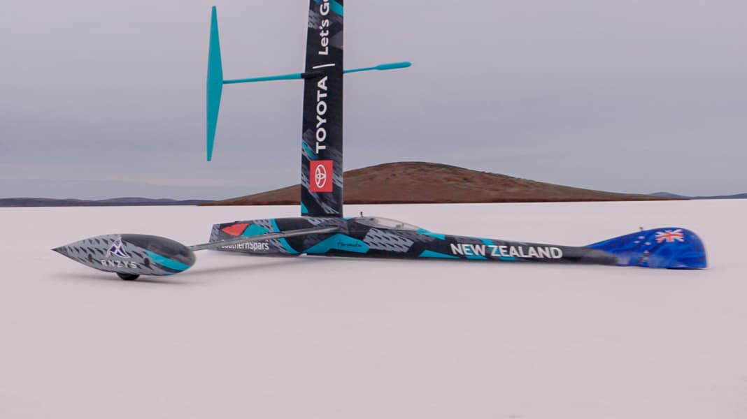 Projet Landspeed : Team New Zealand à la recherche d'un record mondial