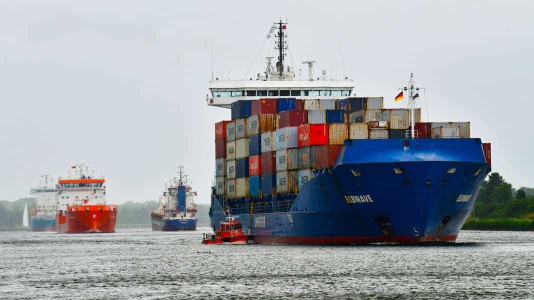 Canal de la mer du Nord : Bilan annuel 2025 - à nouveau moins de trafic à cause de la guerre en Russie