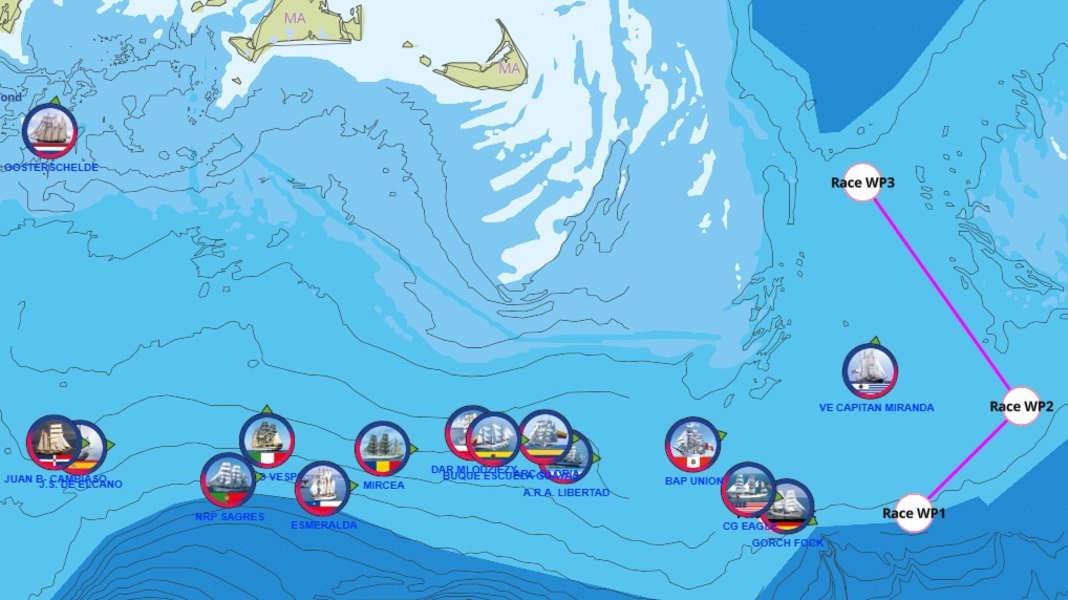 Five Sisters Trophy: “Gorch Fock” bei Halbzeit in Führung – Live-Tracker