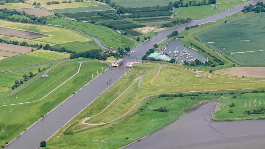 Lower Elbe: Krückau barrage to be closed for maintenance work