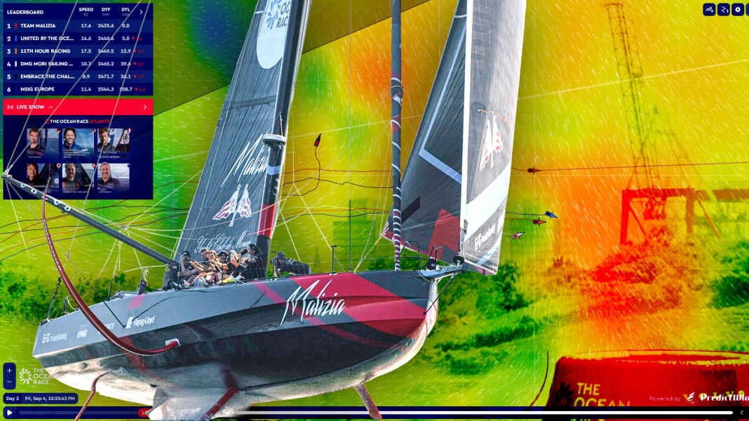 Ocean Race Atlantic: What the tracker data reveals about ‘Malizia 4’
