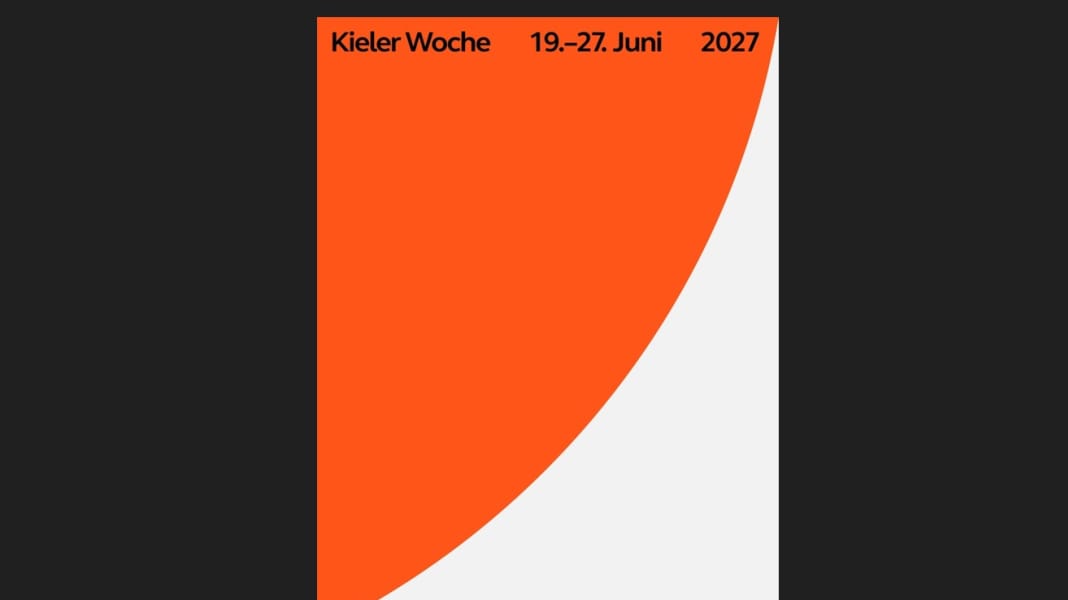 Kieler Woche 2027: Sonne und Segel – Londoner Künstlerin gestaltet neues Plakat