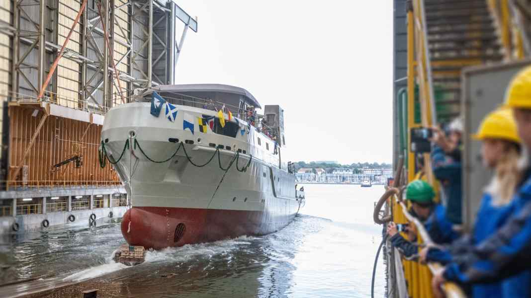 Nave da ricerca: varata a Flensburg la “Modularis”