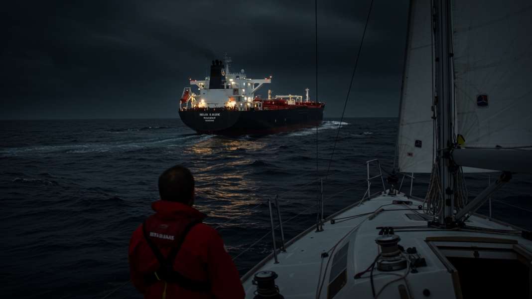 Atlantic: On a collision course with the shadow tanker