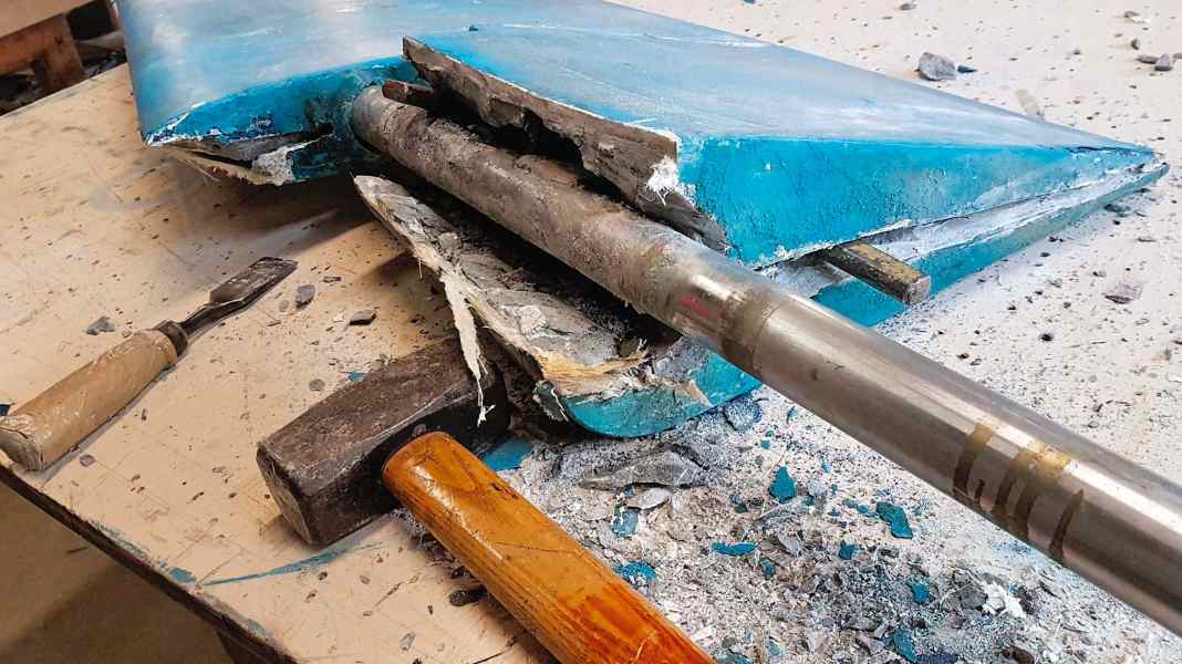 Rudder repair: New rudder blade or is it worth repairing?
