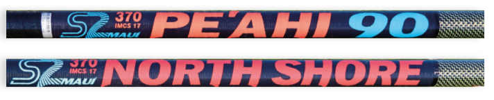 Die S2Maui-Masten kosten beide gleich viel.