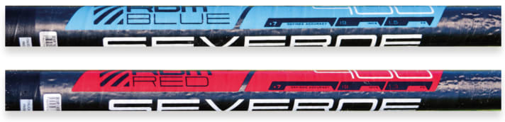 Both Severne masts
are very light.