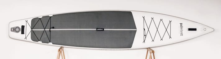 Simple but stylish - and very functional with plenty of handles and nets.