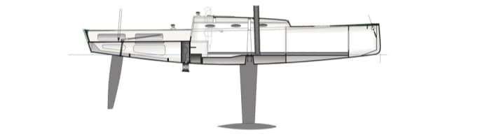 BM 31 classicK | Illustrations: Berckemeyer Yacht Design