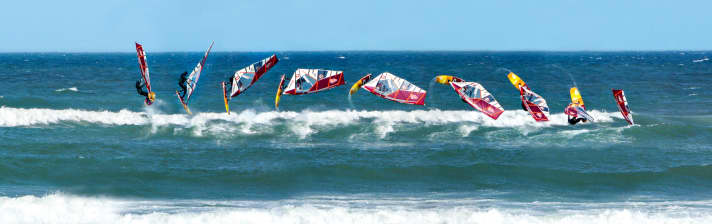 Die richtige Technik schaute sich Bernd von Profi-Videos ab