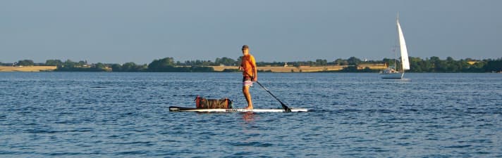 Auf dem nördlichen Als-Fjord.