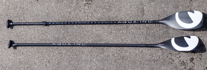 Distance (oben) und Trydent von Aqua Inc.