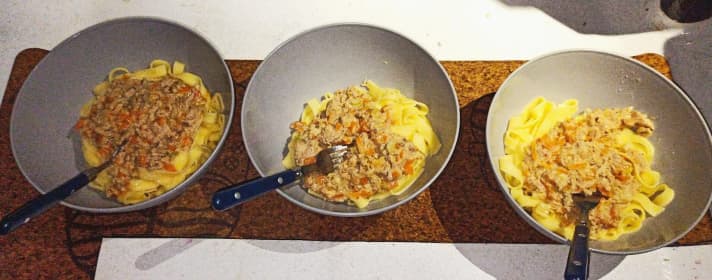   La cuisine a souvent été de haut niveau dans la course transatlantique grâce à Frank Sturm