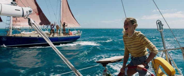   Tami est passionnée de voile