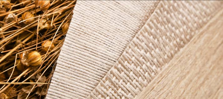 Ecologically valuable, technically high-quality, visually appealing: flax fibre fabrics