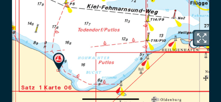   The Todendorf and Putlos shooting ranges are located in Hohwacht Bay