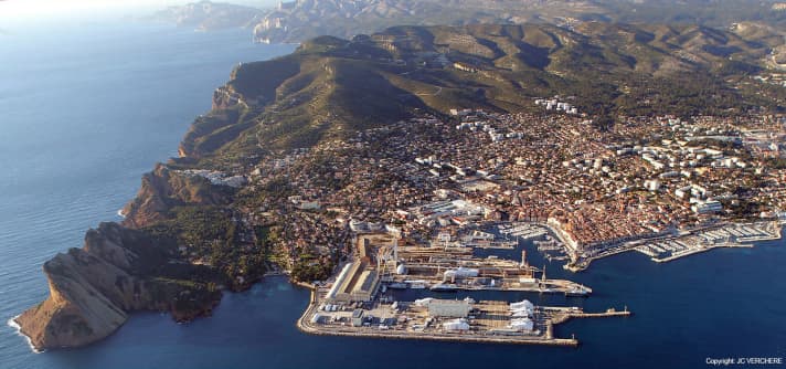 La Ciotat: Ab November möchte Blohm + Voss hier Refits anbieten. | n.
