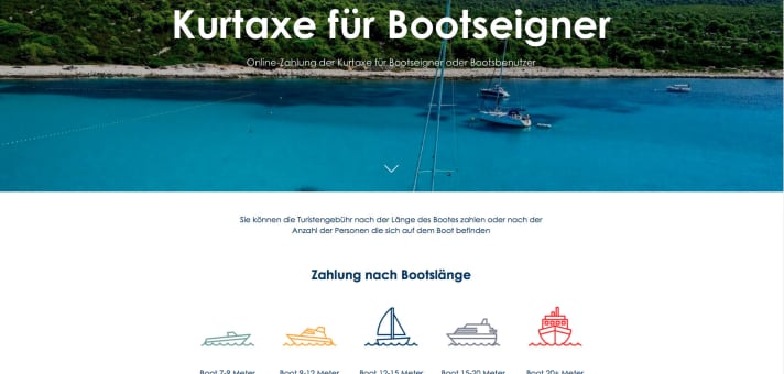   Screenshot of the new website