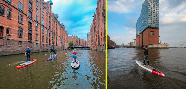 Before 2019, this was still permitted, but now the tour through the port of Hamburg and the Speicherstadt is prohibited.