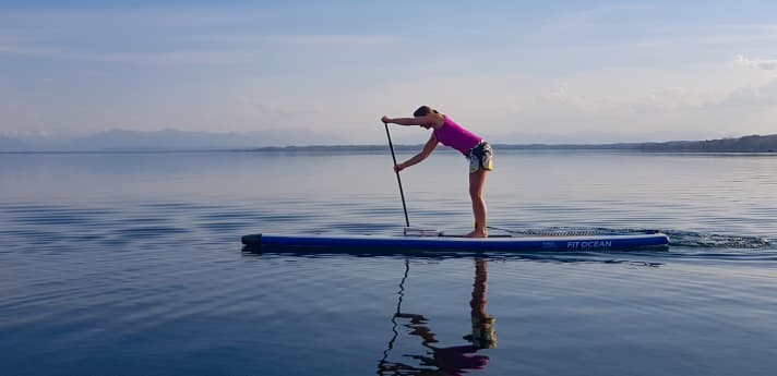 The Fit Ocean on the long haul - here in dream conditions.