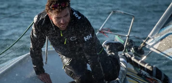 Erkrankt und entkräftet: Der so hoffnungsvoll ins Rennen gegangene Class-40-Skipper Jonas Gerckens muss die Route du Rhum aufgeben