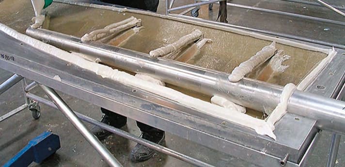 Produzione in serie di timoni