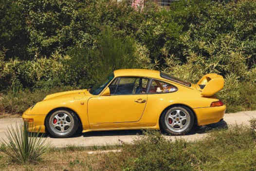 PORSCHE 993 RS CLUBSPORT - GELB SUCHT