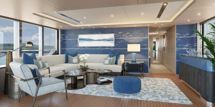 Salon: The interior styled by Studio Indigo, headed by "Brigadoon" owner Mike Fisher. | t.