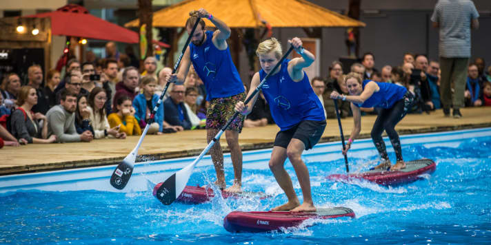"Team Spirit" war dieses Jahr bei den Short Track Rennen gefragt.