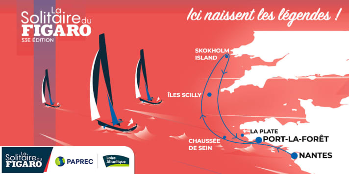 Étape 1 de la 53e édition de La Solitaire du Figaro