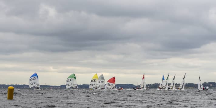  The qualification summit off Glücksburg offered thrilling sailing in a picture-book area