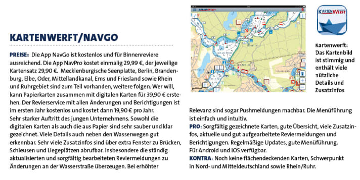  Sat nav apps