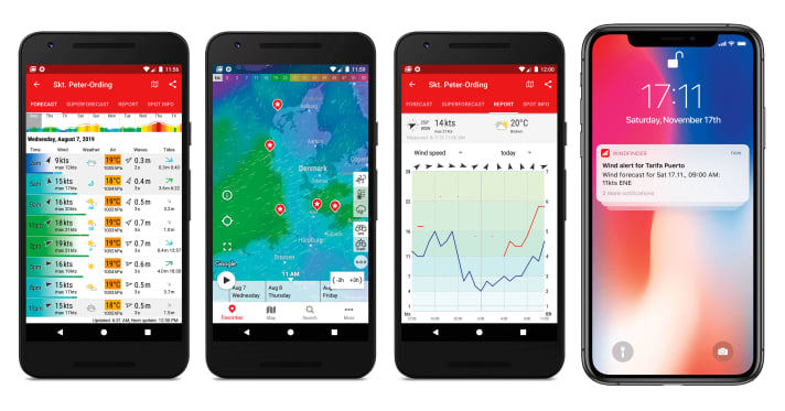Windfinder offers a wealth of information. With a little practice, you can use it to head for the right spots at the right time. Jonas Kaufmann reveals a few tricks in this interview.