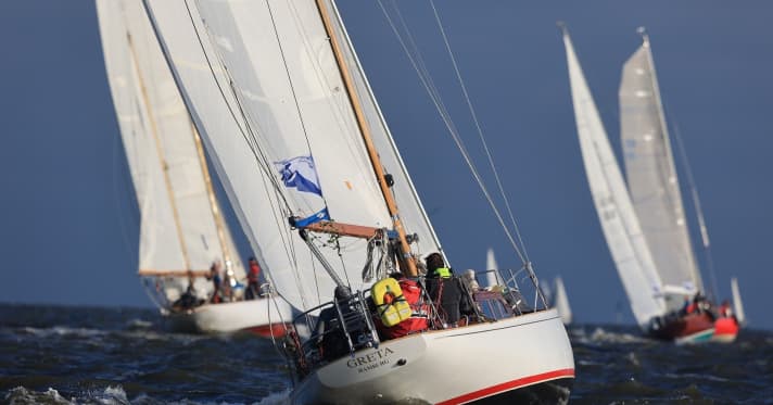 "Greta" and her beautiful sisters in action in the North Sea