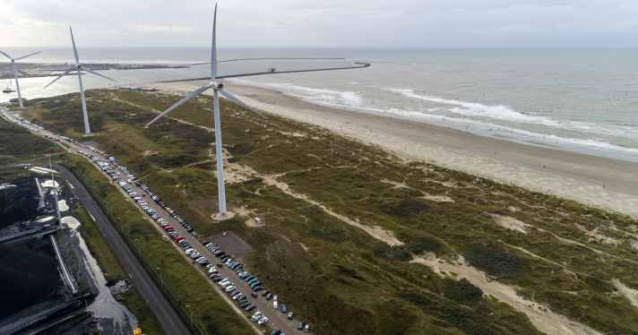 Wijk aan Zee - einer der besten Wavespots der Niederlande