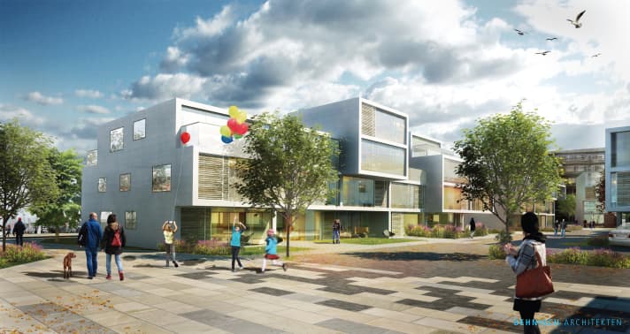   This is what the Olympic Village would look like