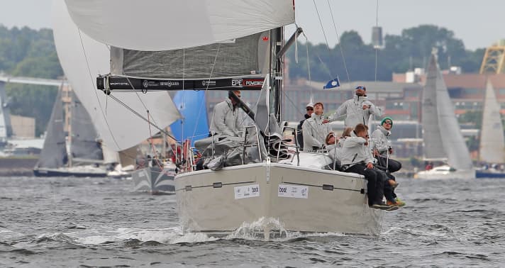   Kalle Dehlers "Sporthotel" auf der Kieler Förde