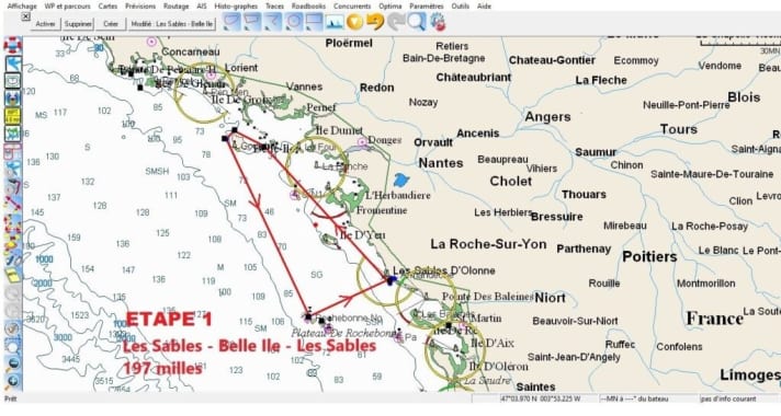   Tronçon 1 : Les Sables-Les Sables
