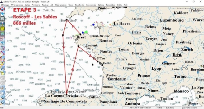   Etappe 3: Roscoff–Les Sables