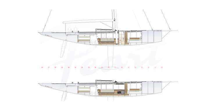 Variant with 3.40 metre fixed keel.