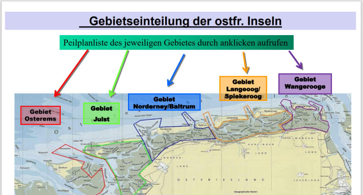   Detailed bearing plan lists are now available online for these areas